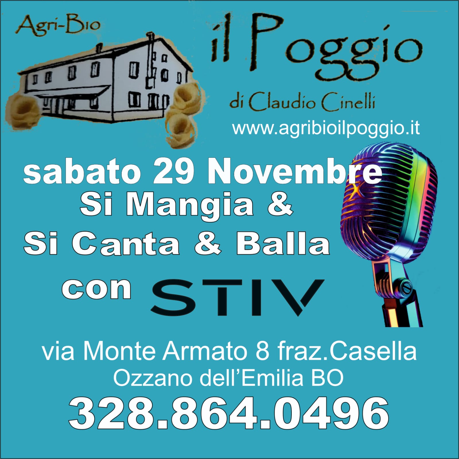 Serata all'Agribio il poggio Serata all'Agribio il poggio